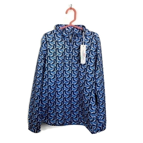 NWT Vineyard Vines Geometric Whale Long Sl… - Picture 1 of 4